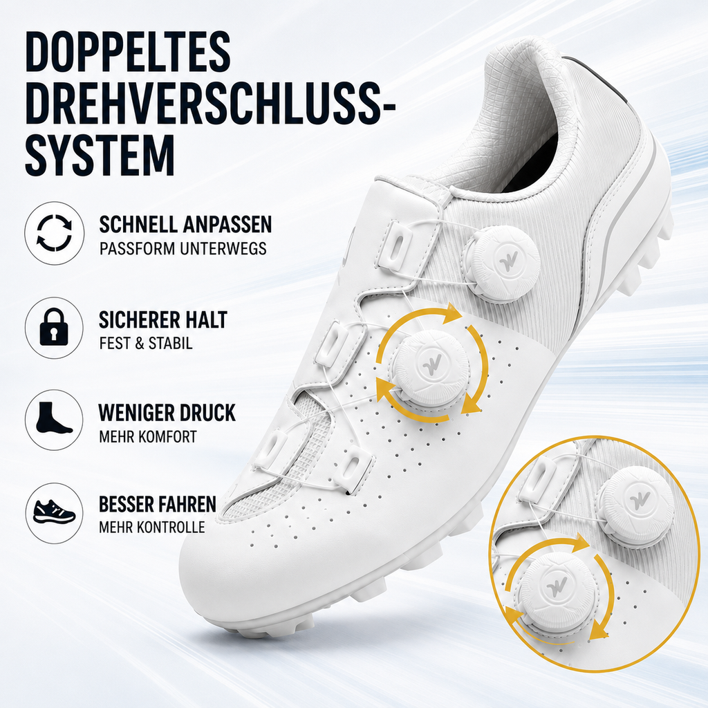 Sprintlock Selbstsperrend SPD Rennrad-Schuh