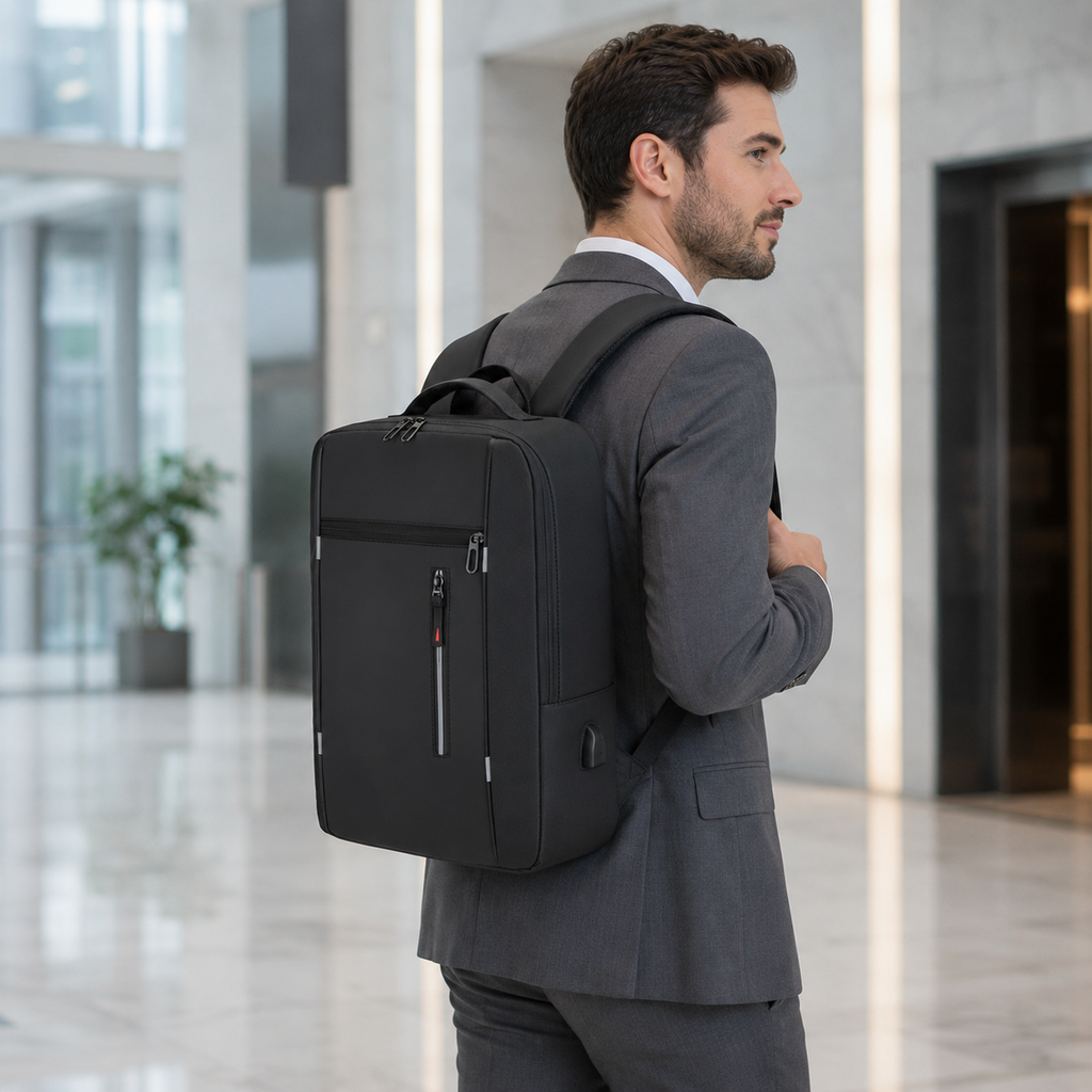 Spritzwassergeschützter Business-Rucksack