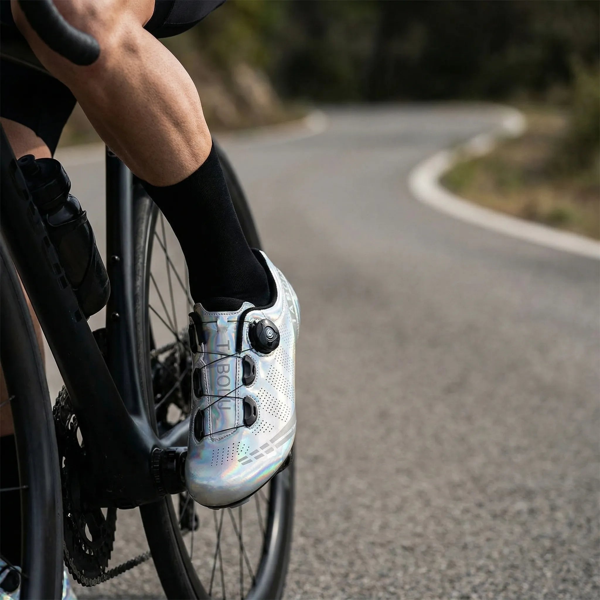 Spyntrek Selbstsperrend Rennrad-Schuh