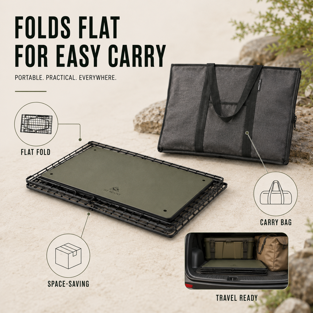 Stackly Klappbarer Stapelbarer Outdoor-Campingtisch