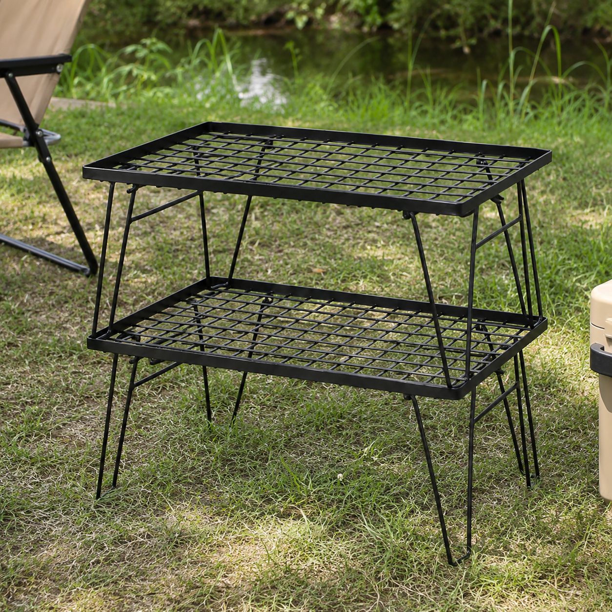 Stackly Klappbarer Stapelbarer Outdoor-Campingtisch