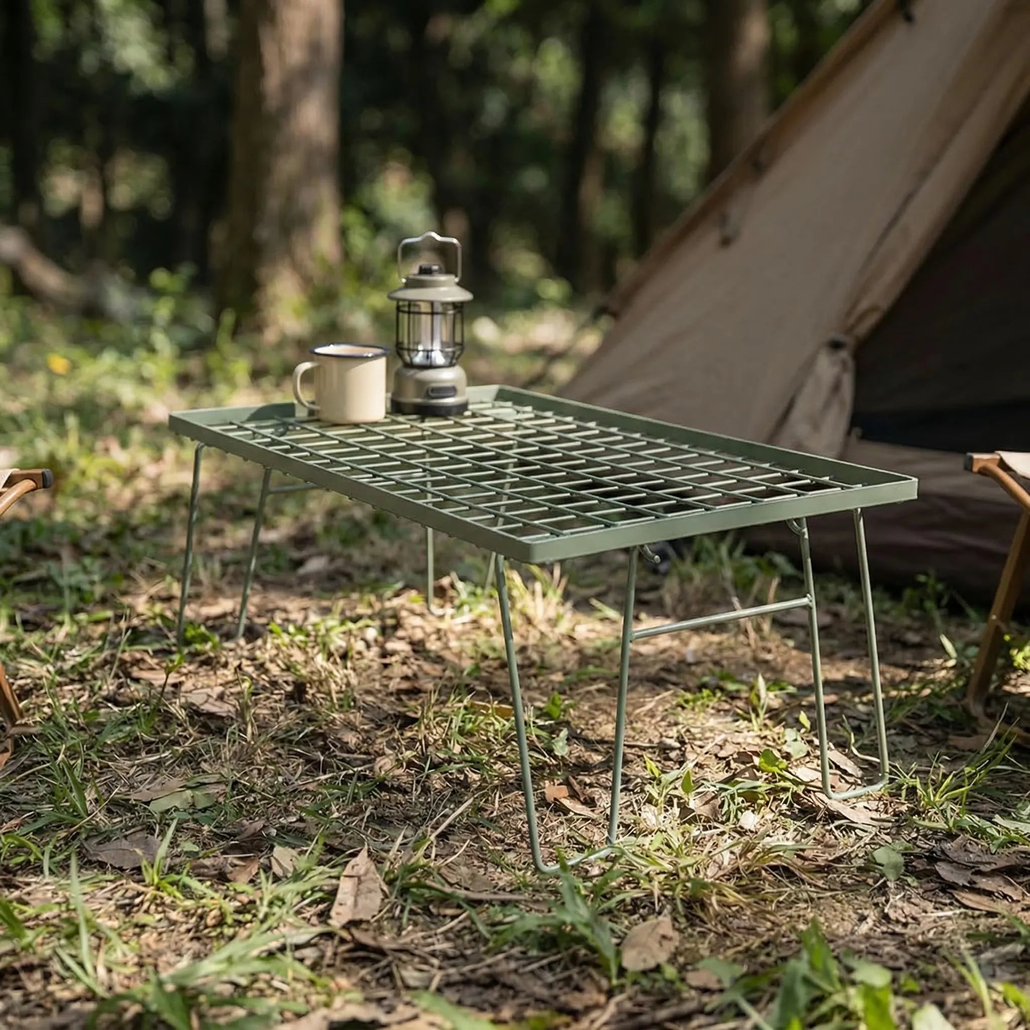 Stackly Klappbarer Stapelbarer Outdoor-Campingtisch