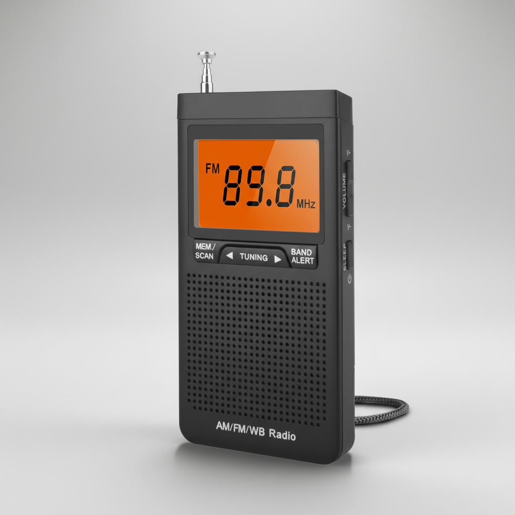 StormPocket Tragbares Notfall-Wetterradio