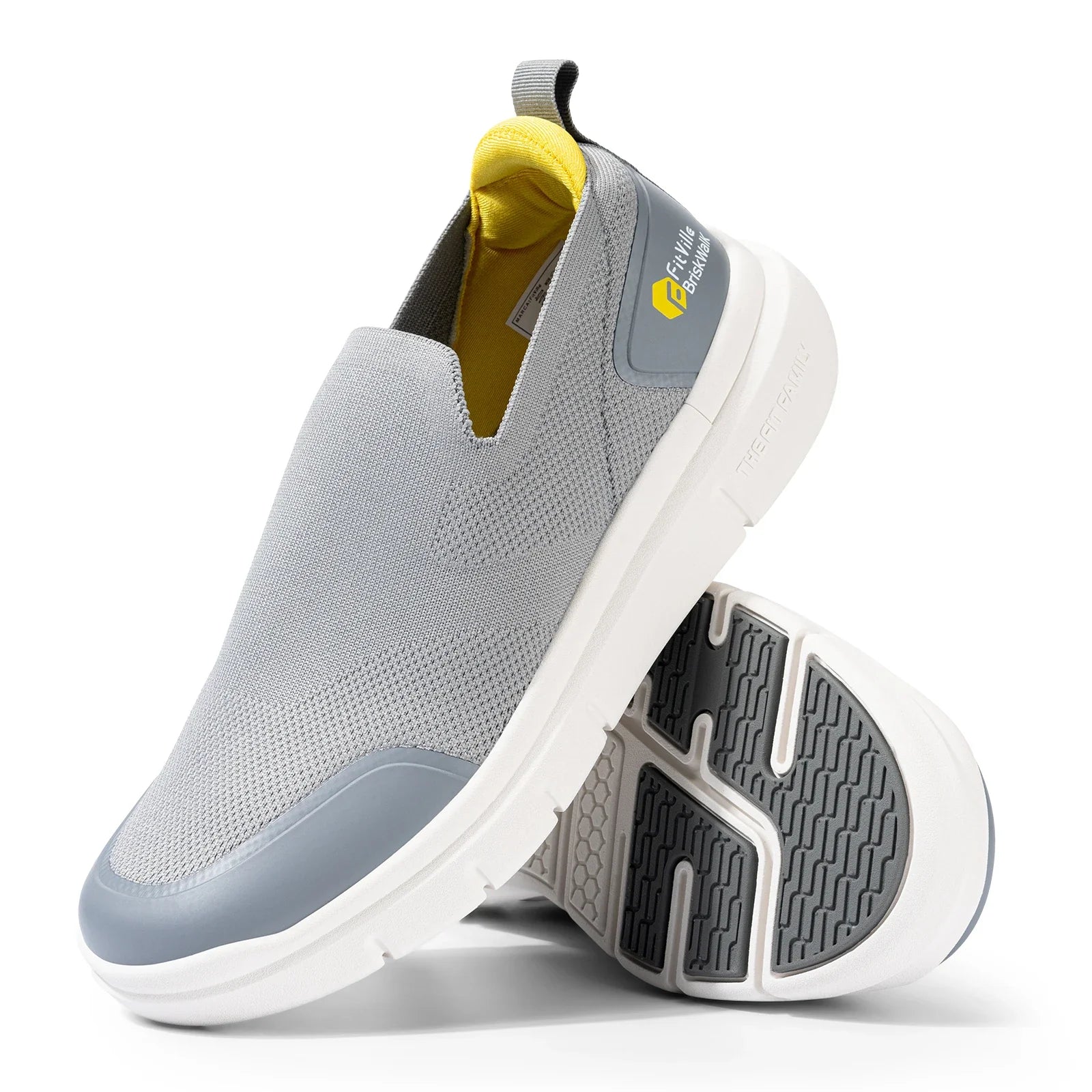 Strideax Übergroße Slip-On-Gehschuhe