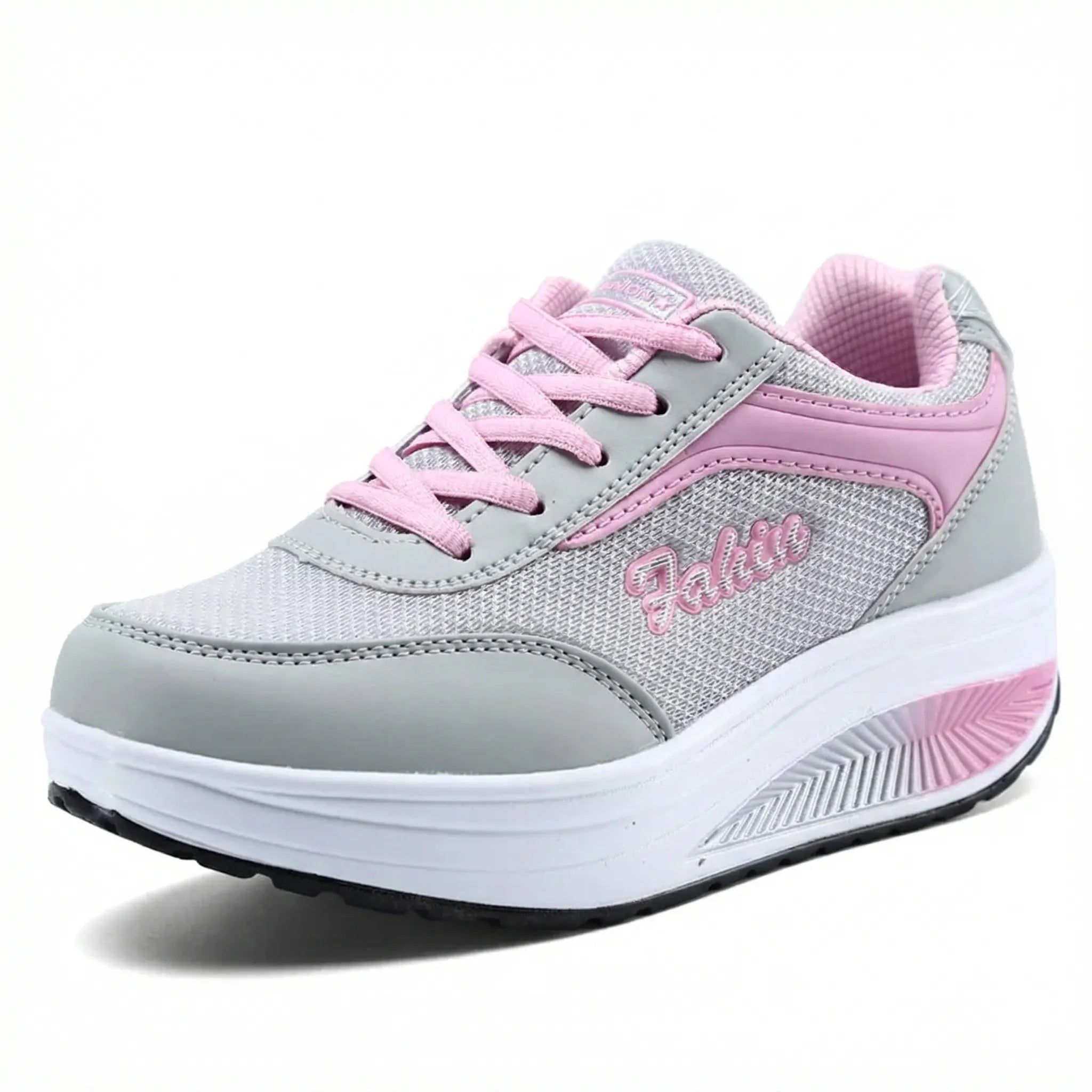 Stridelle Plateau-Sohle Schnürsneaker