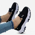 Strolvie Chunky Sole Lace-Up Walking Trainer