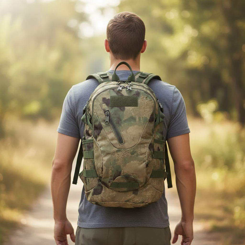 Taktischer Camouflage-Tagesrucksack