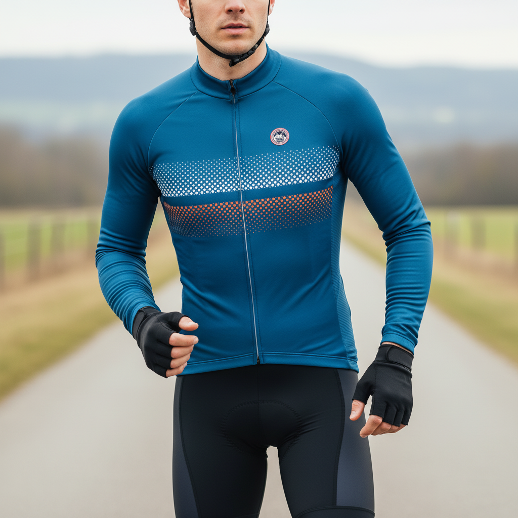 ThermaVelo Thermo-Langarm-Radtrikot