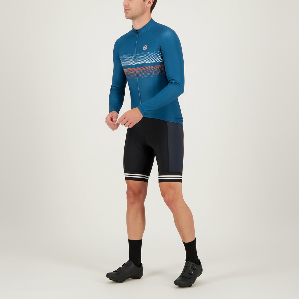 ThermaVelo Thermo-Langarm-Radtrikot