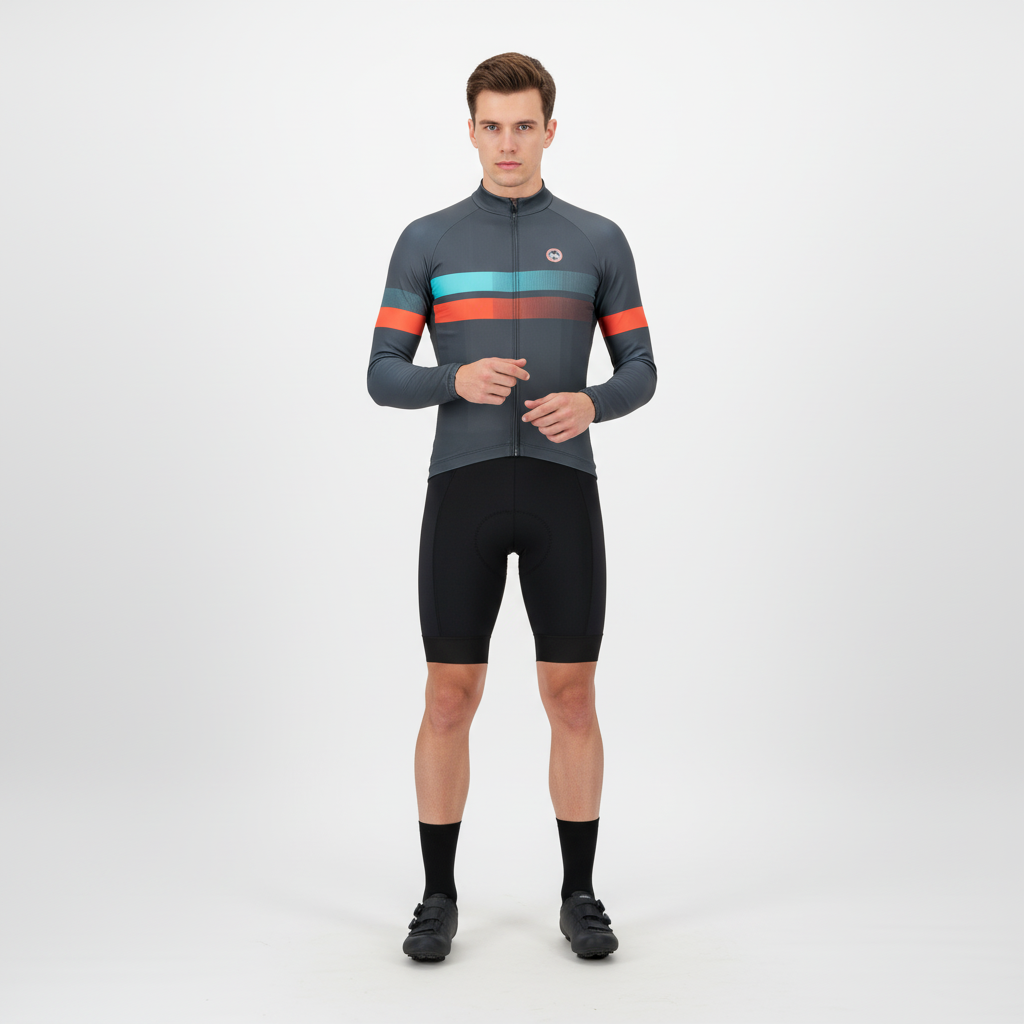 ThermaVelo Thermo-Langarm-Radtrikot