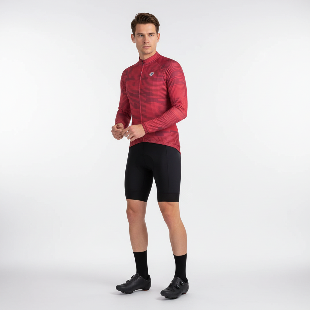 ThermaVelo Thermo-Langarm-Radtrikot