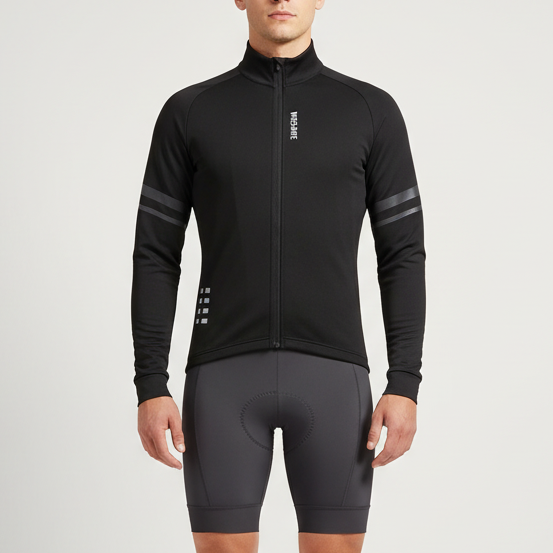 ThermoRide Isolierte Langarm-Radjacke