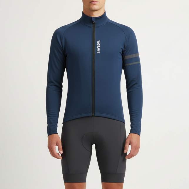 ThermoRide Isolierte Langarm-Radjacke