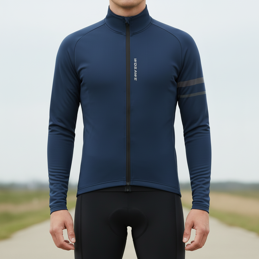 ThermoRide Isolierte Langarm-Radjacke