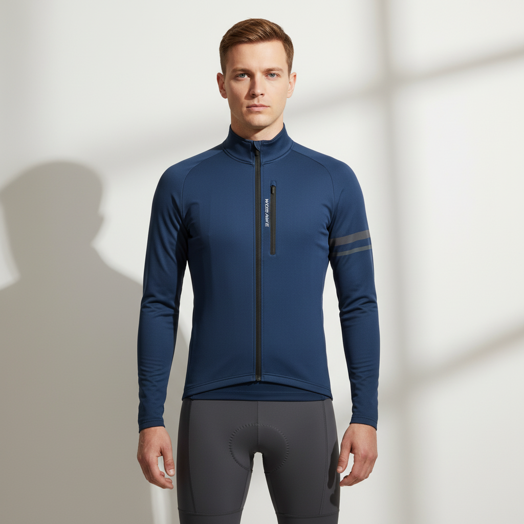 ThermoRide Isolierte Langarm-Radjacke