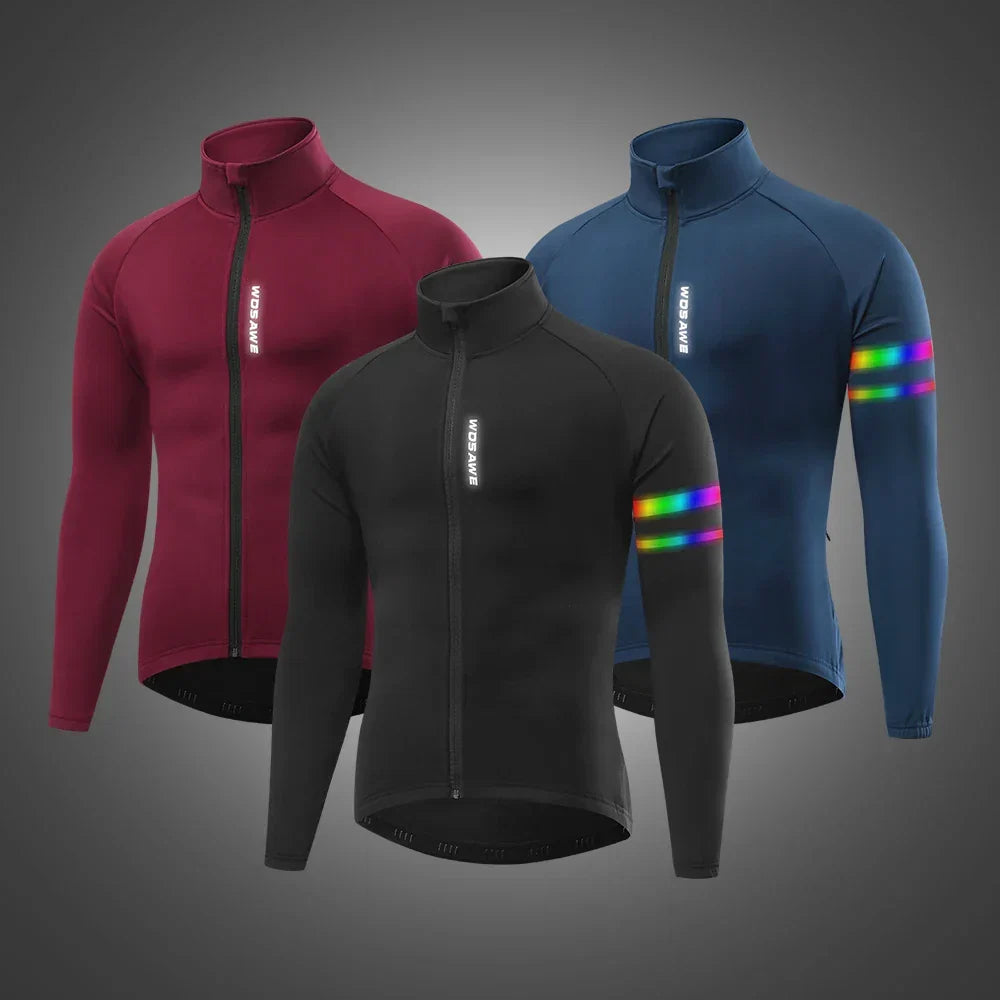 ThermoRide Isolierte Langarm-Radjacke