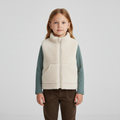 Dicke Korallenfleece-Weste