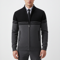 Dicker Strickcardigan mit Reißverschluss