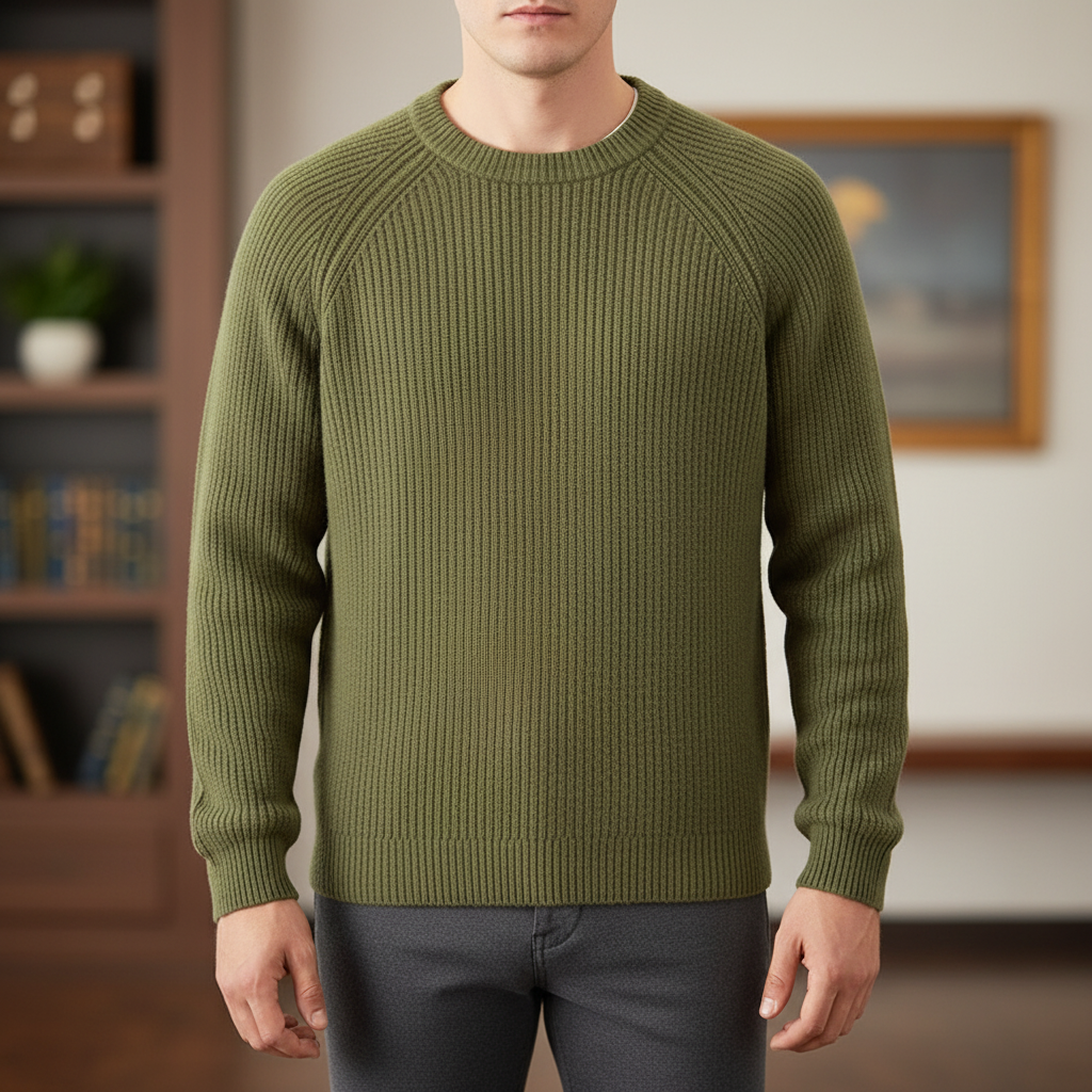 Dicker Merinowoll-Pullover