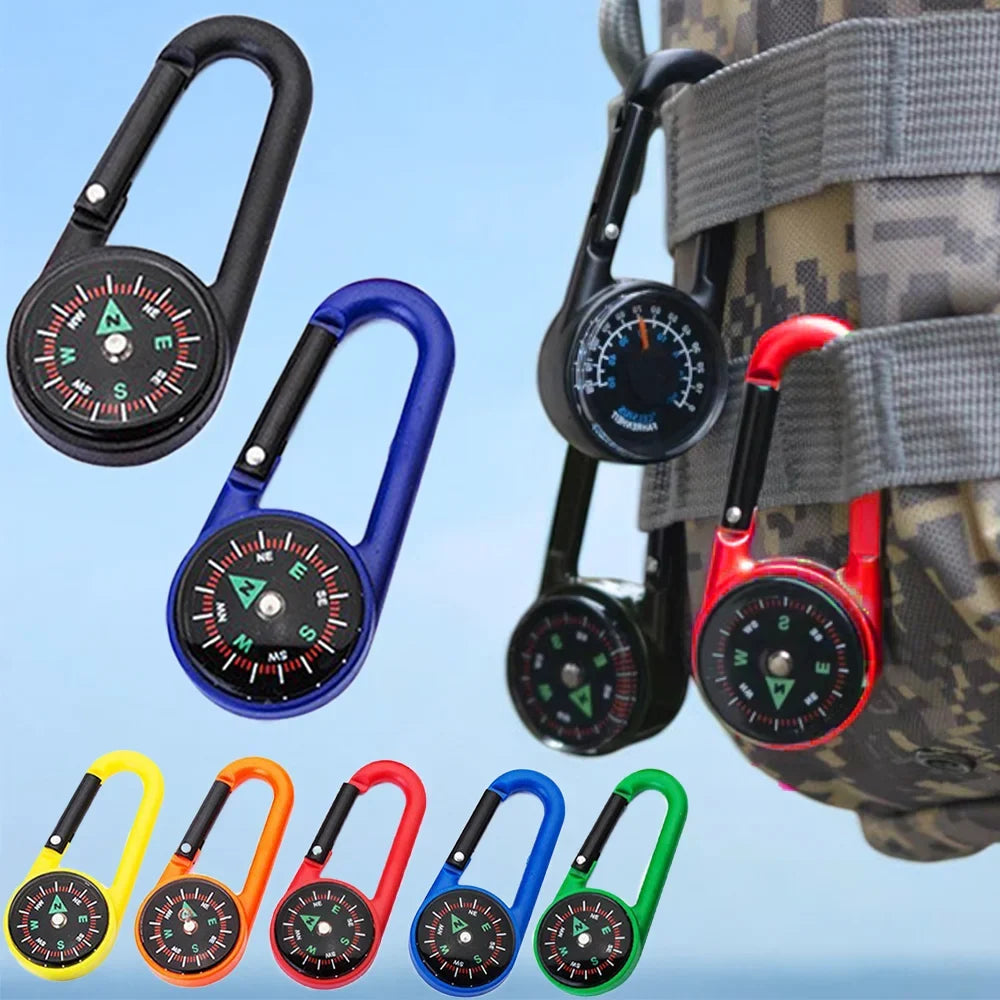TrailLatch Mini Karabiner-Kompass-Schlüsselanhänger