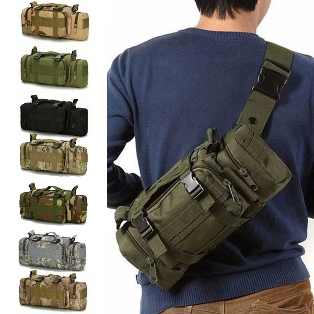 TrailRyx Kompakte Hüft-Sling-Tasche