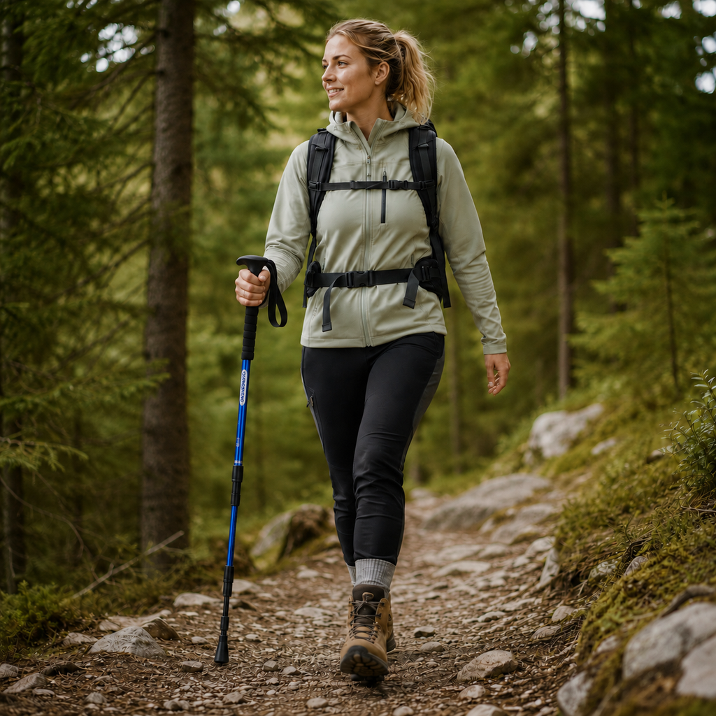 snoutatelier | Trailara Faltbarer Teleskop-Trekkingstab