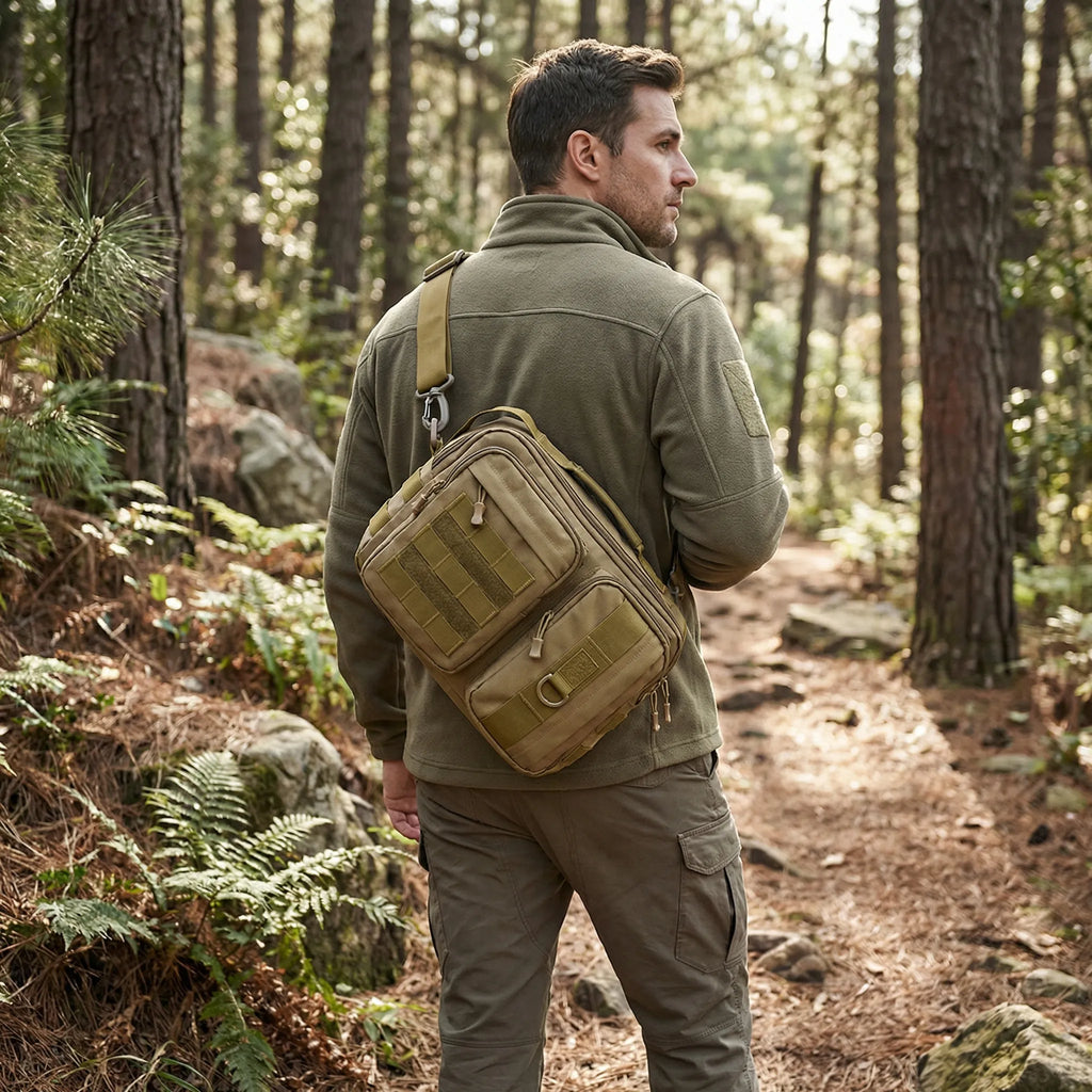 Trailborne Kompakte Sling-Crossbody-Tasche