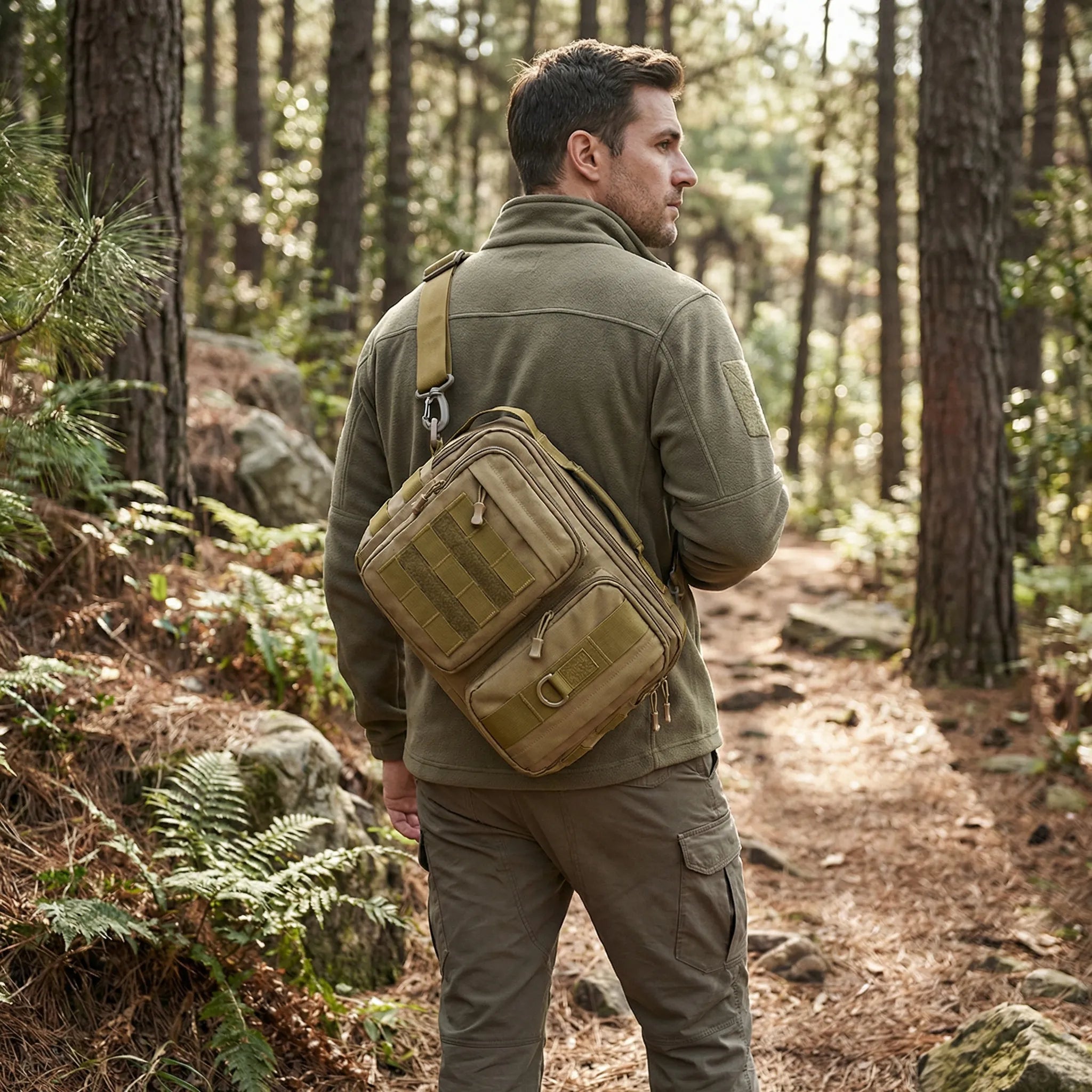 Trailborne Kompakte Sling-Crossbody-Tasche
