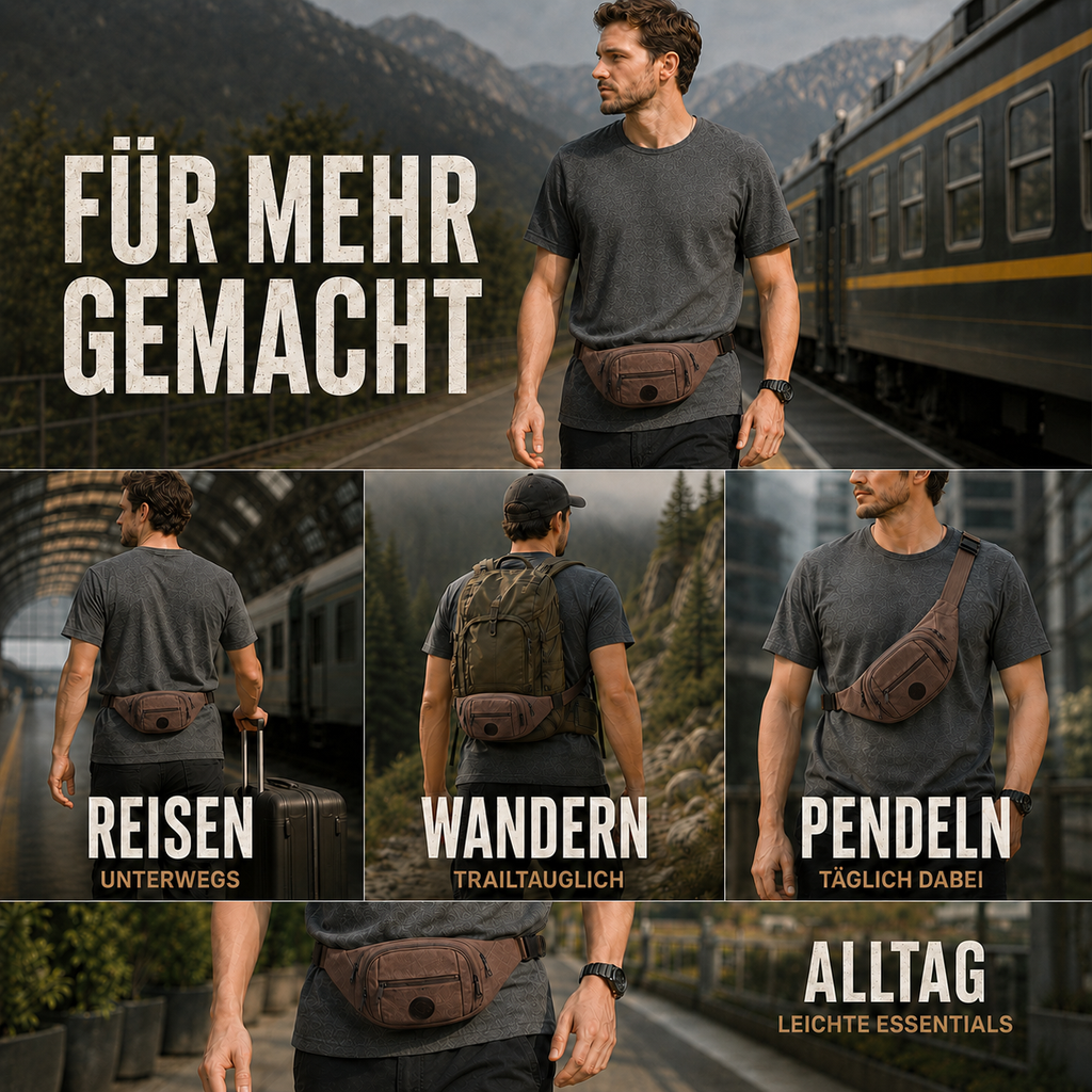 Trailridge Leichte Polyester-Gürteltasche