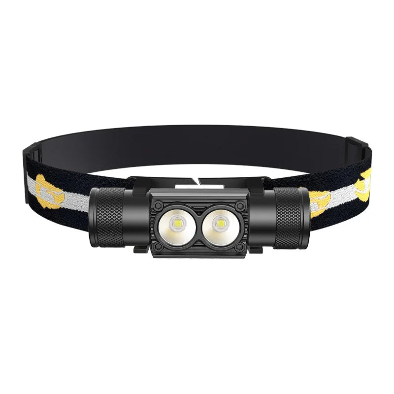 snoutatelier | Trailuxe Aufladbare Dual-LED-Stirnlampe