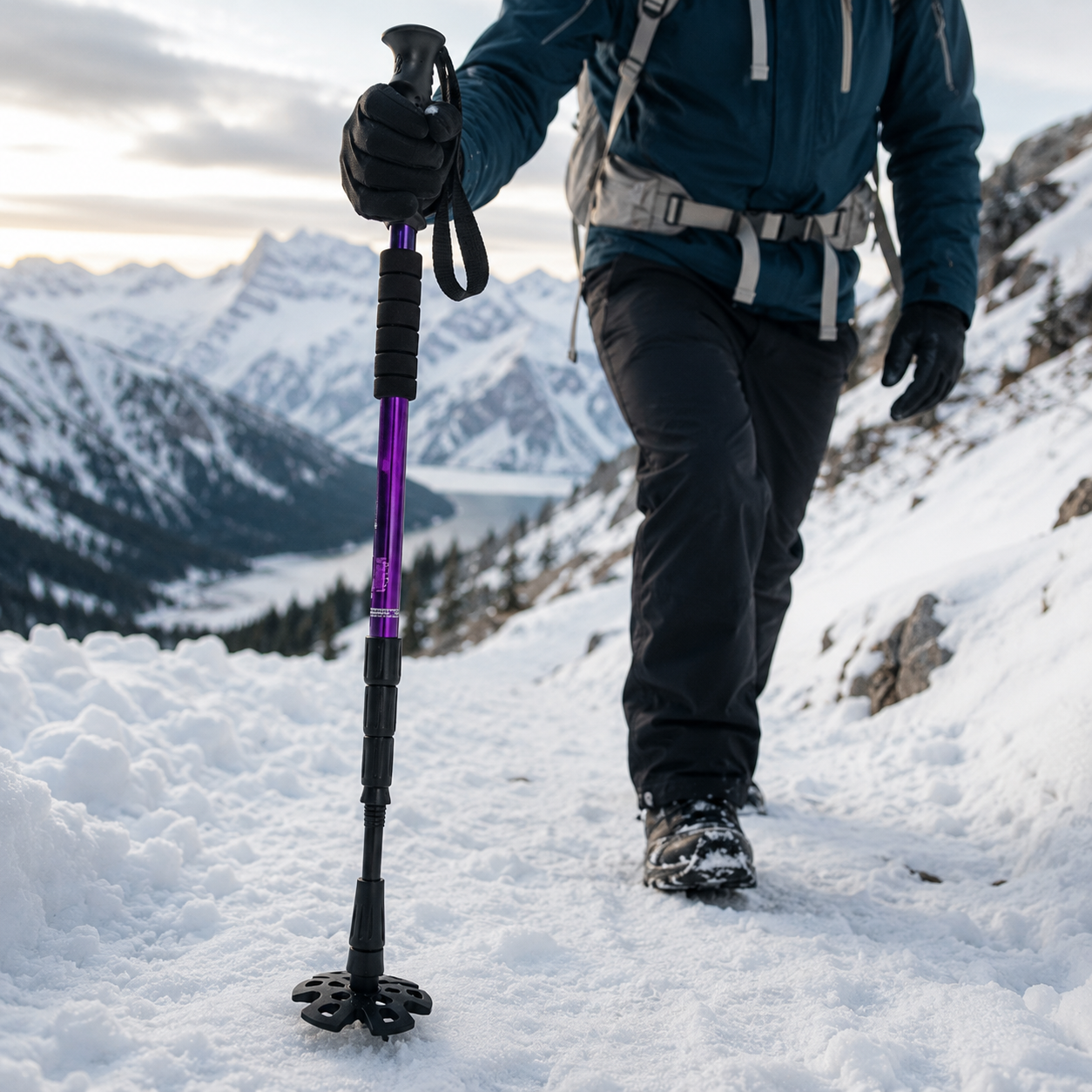 snoutatelier | Trailverge Leichte faltbare Trekking-Stöcke