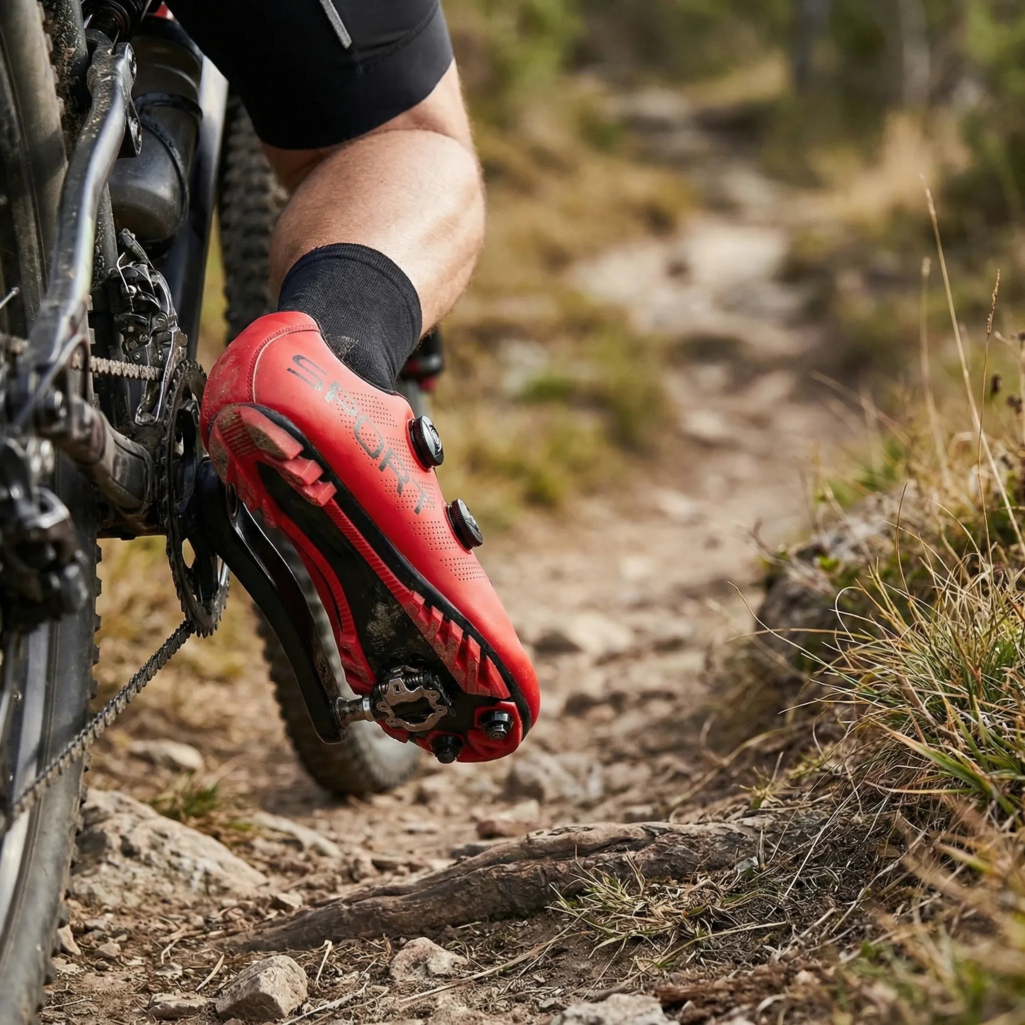 Traxcle Dual-Dial MTB-Rennradschuh