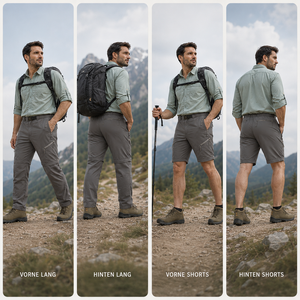 Traxlite Abnehmbare Taktische Wanderhose