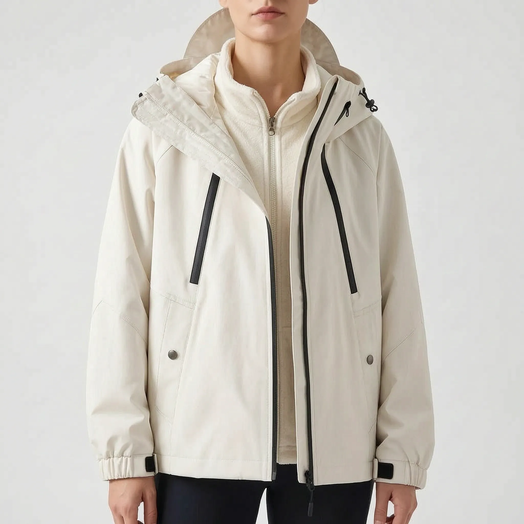 TrekRidge Vielseitige 3-In-1 Wanderjacke Für Damen