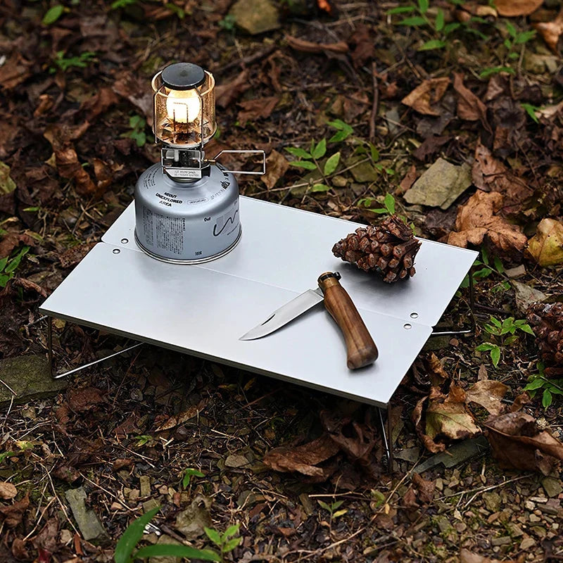 Trekplatform Faltbarer Ultraleichter Mini-Campingtisch