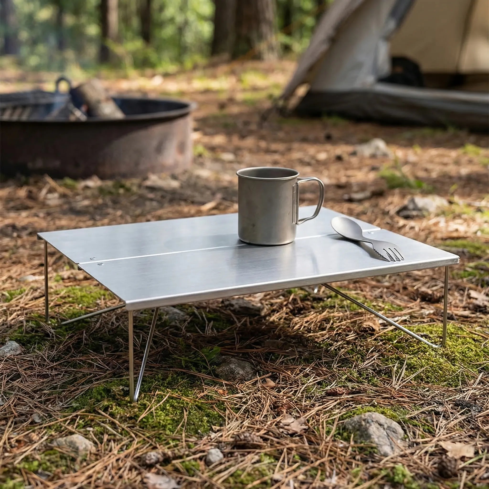Trekplatform Faltbarer Ultraleichter Mini-Campingtisch