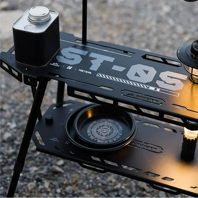 Trekshelf Mehrstufiges Klappbares Campingtisch-System