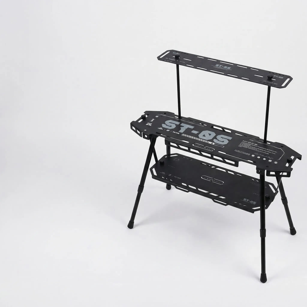 Trekshelf Mehrstufiges Klappbares Campingtisch-System