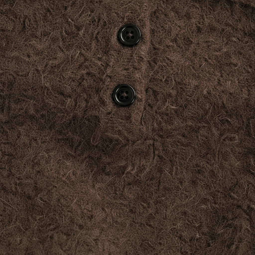 Strickpullover mit Umlegekragen