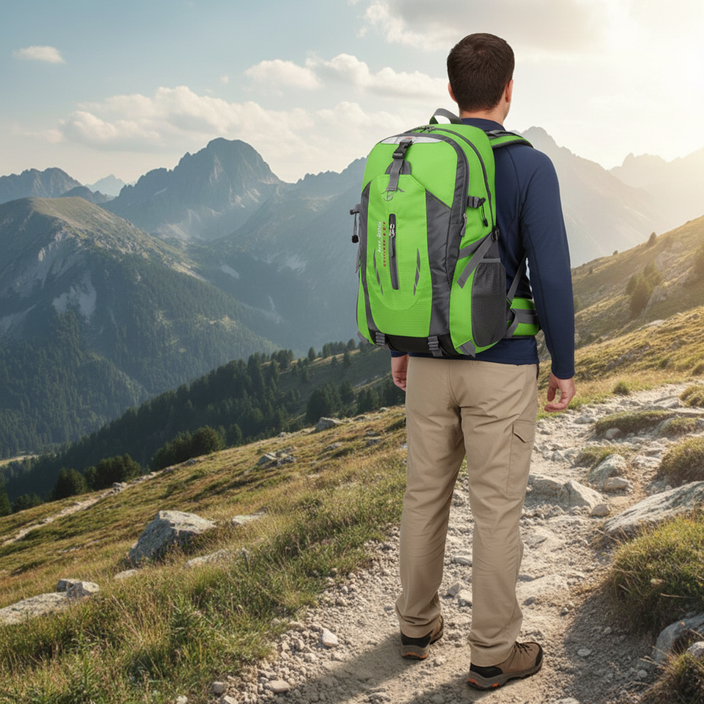 Ultraleichter, faltbarer Tagesrucksack