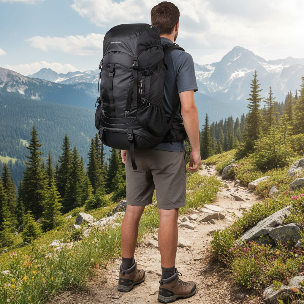 Ultraleichter, faltbarer Tagesrucksack