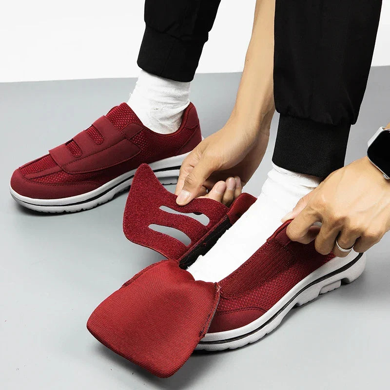 Valgora Weite-Zehenbox verstellbarer orthopädischer Sneaker