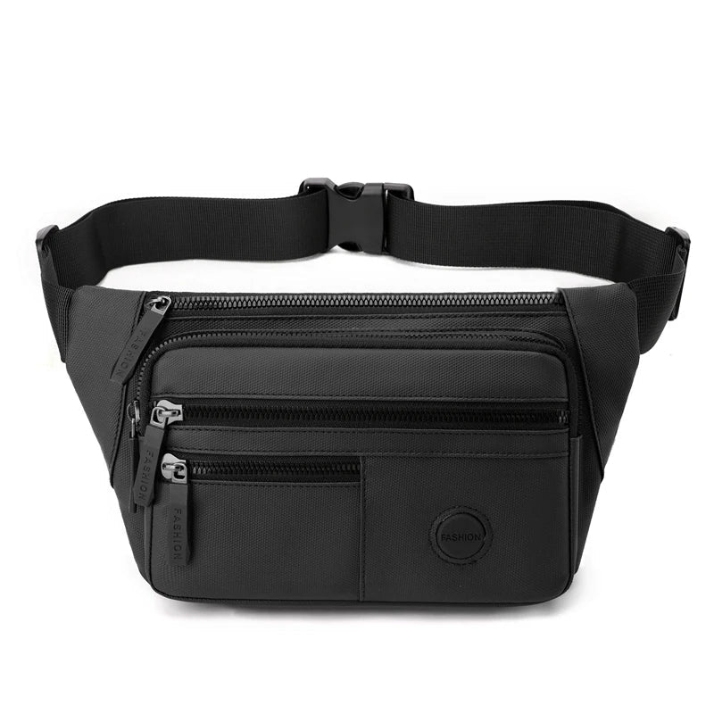 Vanturex Nylon-Gürteltasche mit mehreren Fächern