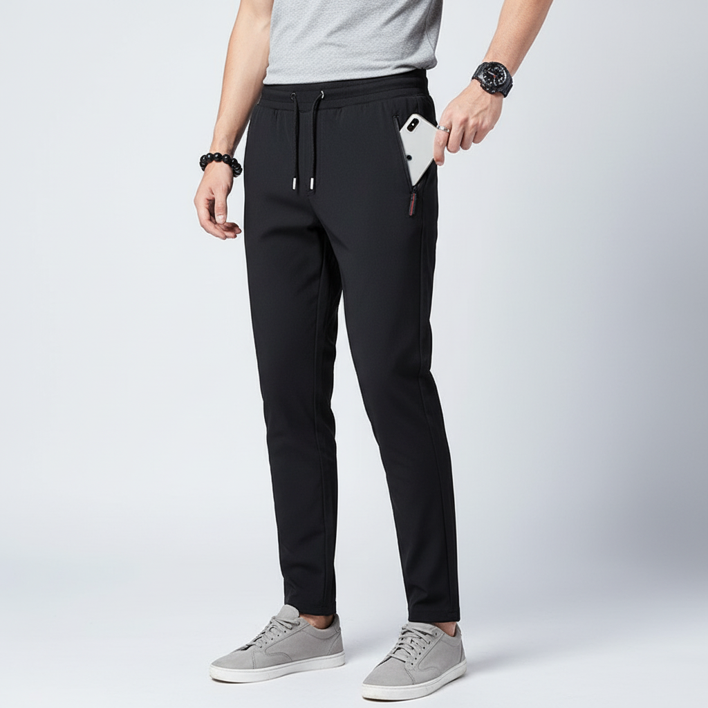 Vastaro Slim Straight Jogger-Hose
