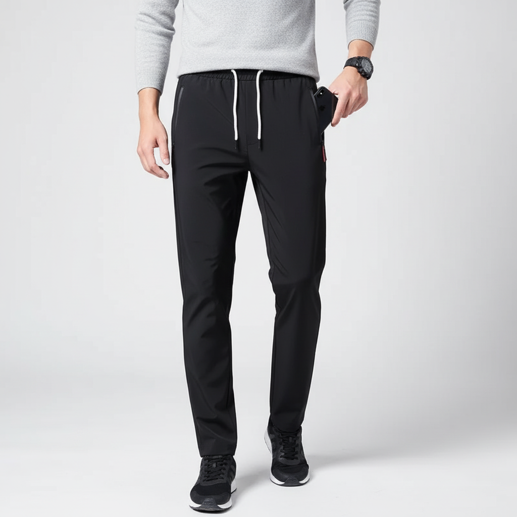 Vastaro Slim Straight Jogger-Hose