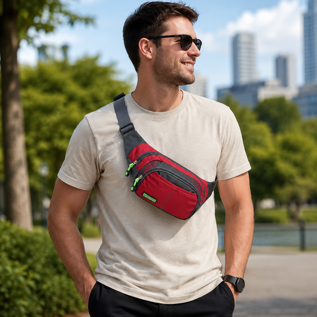 Vaylix Wasserdichte Nylon-Gürteltasche