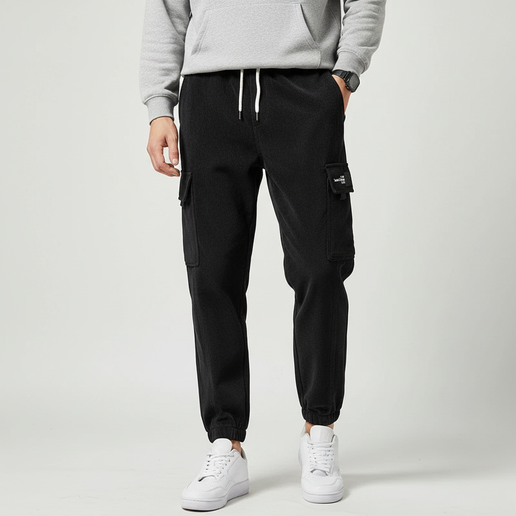 Vayrloft Elastischer Bund Cargo-Jogger