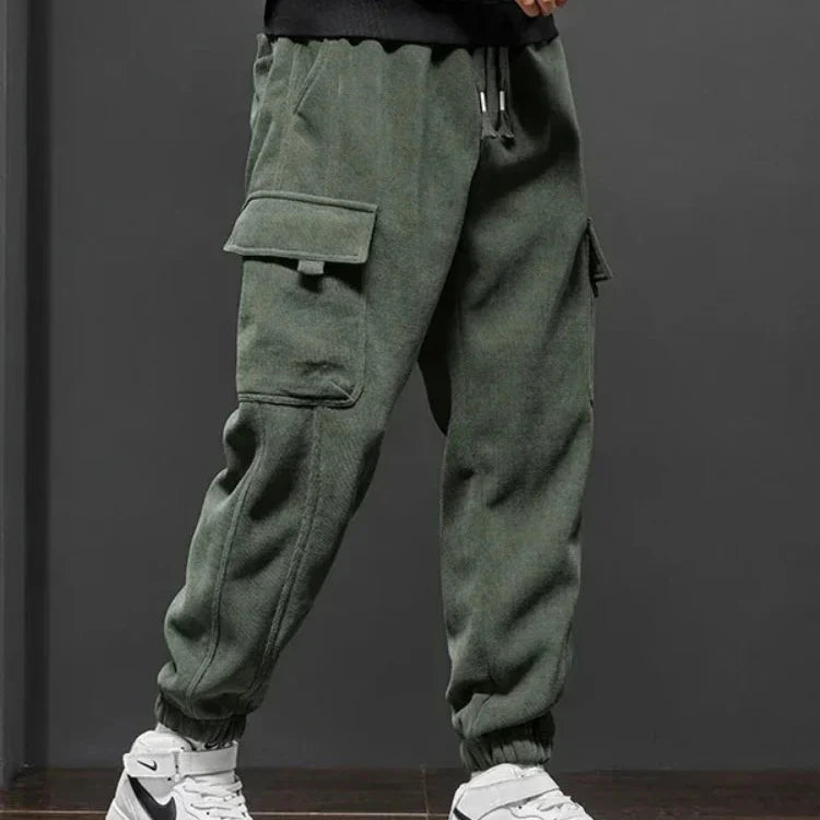 Vayrloft Elastischer Bund Cargo-Jogger