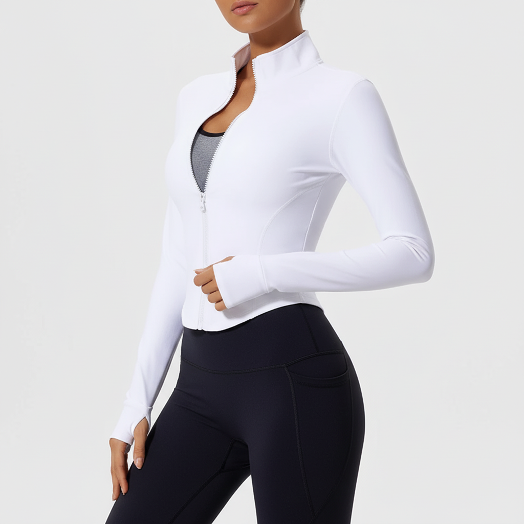 Velaform Figurbetonte Langarm-Sportjacke