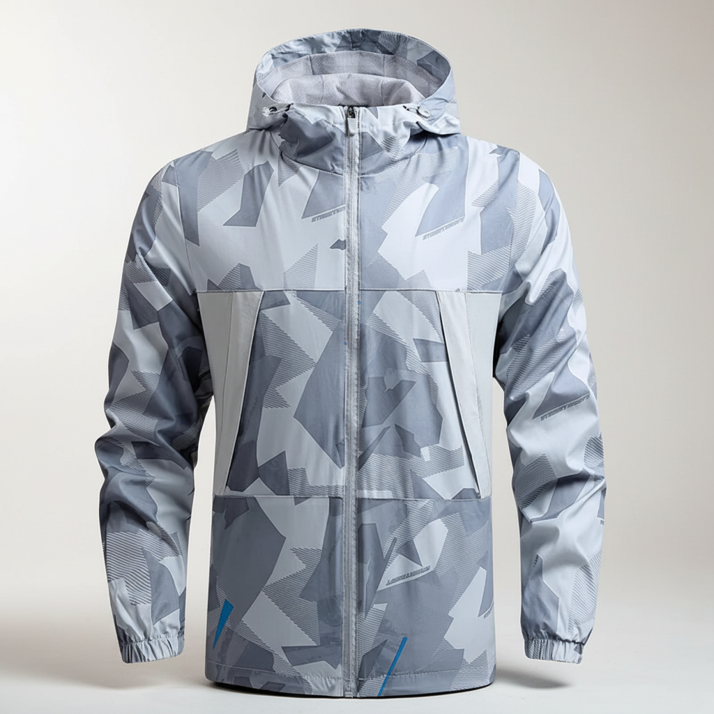VeloGuard Fahrrad-Windjacke mit Kapuze